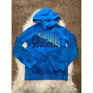 Under Armour ColdGear Blue Camo Hoodie